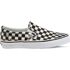 Vans Klasično klizanje na Vjm zamućenje Check Pack crno klasično bijelo bijela crna