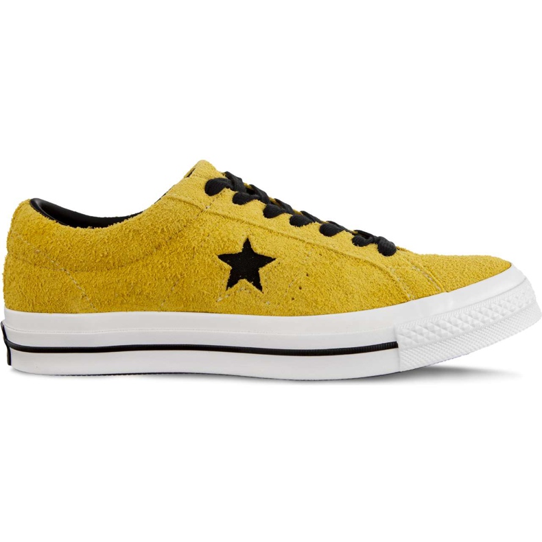 Converse Jedna zvjezdica Dark Star C163245 Bold Citron crno bijela žuta boja