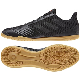 Unutarnje cipele adidas Predator 19.4 In Sala M D97975 crna crna