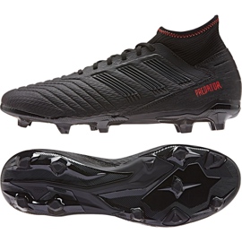 Adidas Predator 19.3 Fg M D97942 kopačke za nogomet višebojan crna