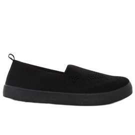 Crne ažurne tenisice JX63P Crne crna