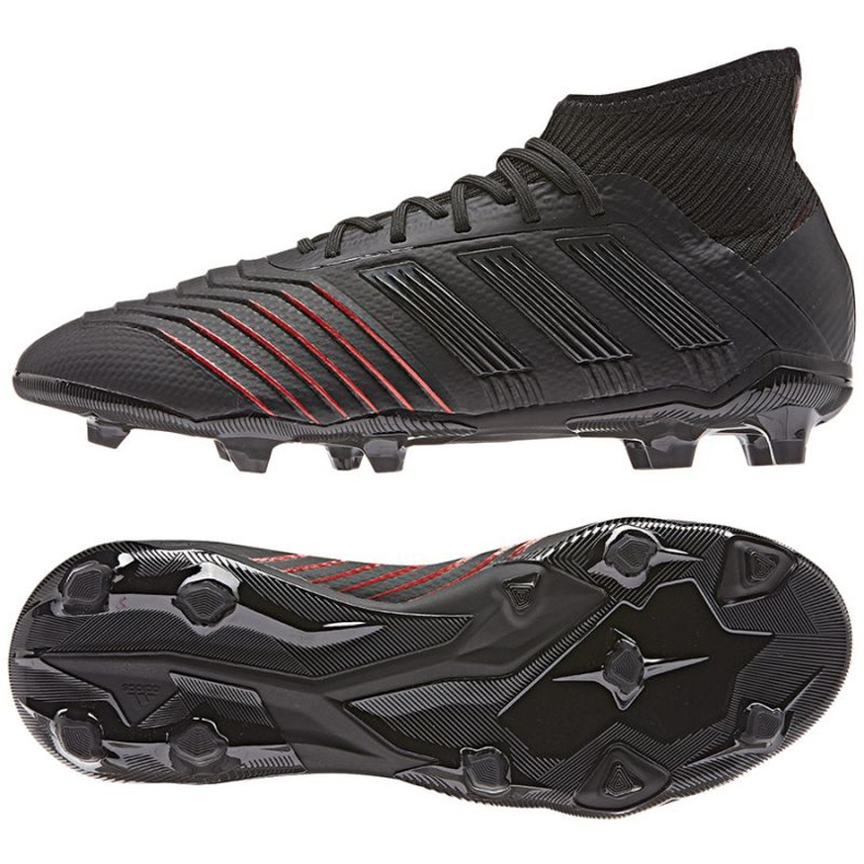 Adidas Predator 19.1 FG Jr D97997 kopačke crno