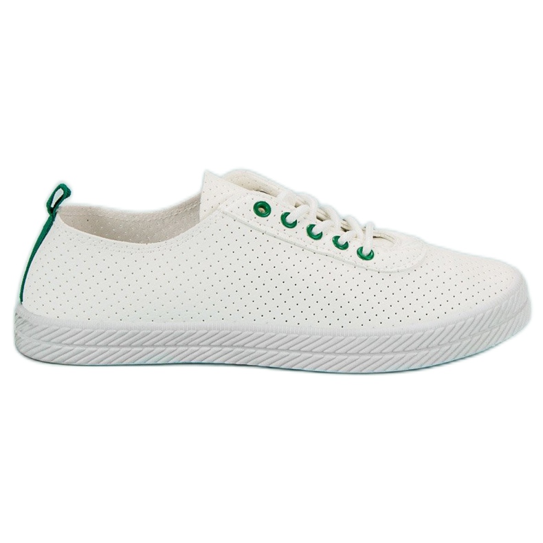 Kylie Ažurne vezane tenisice bijela