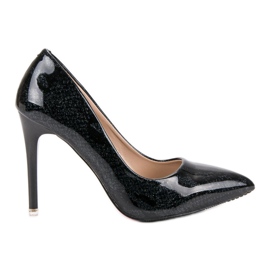 Elegantne crne štikle crna