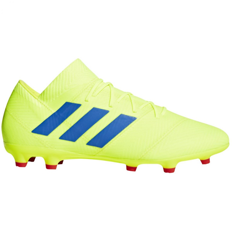 Kopačke Adidas Nemeziz 18.2 Fg M BB9431 žuta boja žuta boja