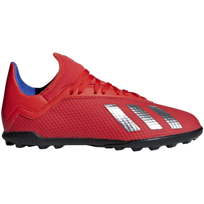 Kopačke Adidas X 18.3 Tf Jr BB9403 raznobojna crvena