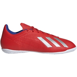 Unutarnje cipele adidas X 18.4 U M BB9406 višebojan crvena