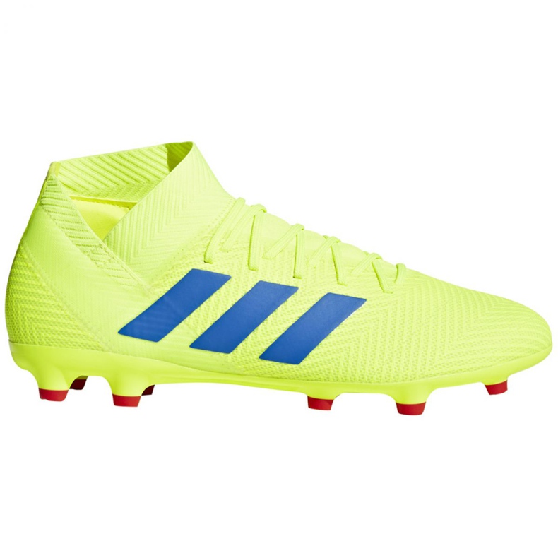 Kopačke Adidas Nemeziz 18.3 Fg M BB9438 raznobojna žuta boja