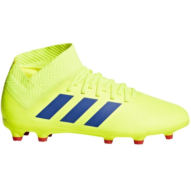 Kopačke adidas Nemeziz 18.3 Fg Jr CM8505 žuta boja žuta boja