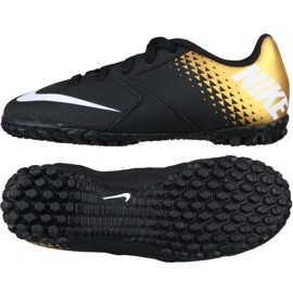 Nike Bomba X Tf Jr 826488-077 nogometne cipele crno crno