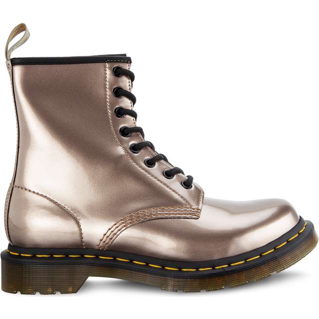 Dr. Martens 1460 Vegan Chrome Chrome Rose Gold žuta boja raznobojna