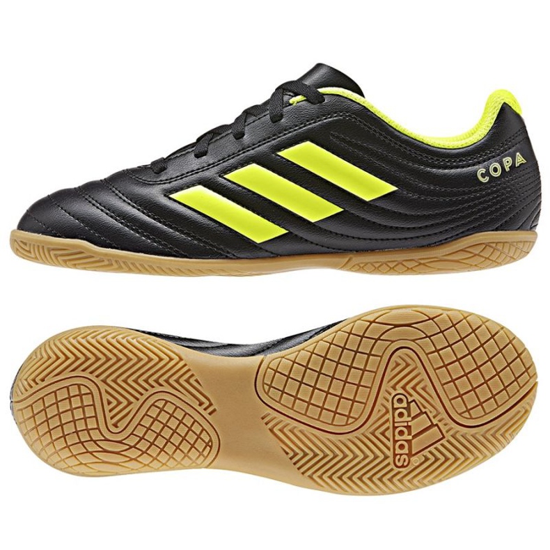 Unutarnje cipele adidas Copa 19.4 U Jr D98095 crno crno