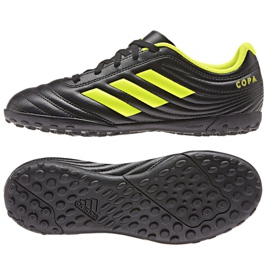 Kopačke Adidas Copa 19.4 Tf Jr D98100 crna crna