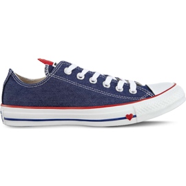 Converse C163308 Indigo emajl crveno bijeli plava