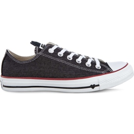 Converse C163309 Crni bijeli granat crna