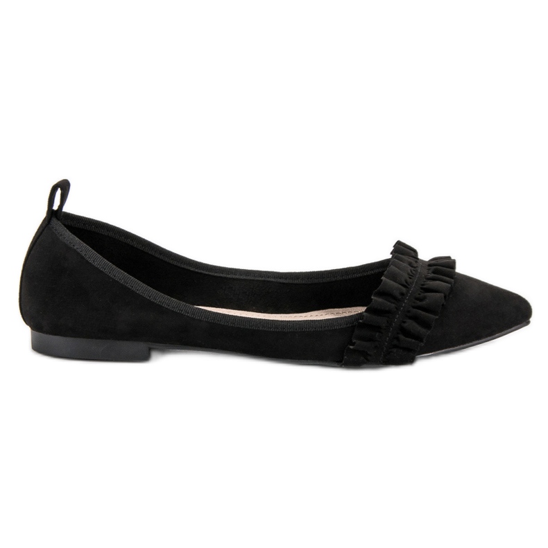 Corina Balerine od antilopa s volanom crno