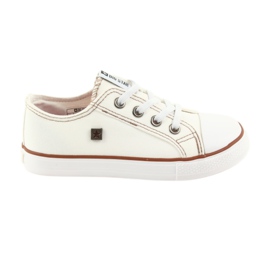 Big Star Dječje tenisice velike zvijezde vezale su 374085 White bijela