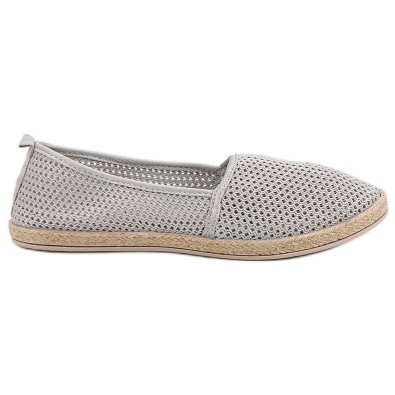 Sweet Shoes Espadrile sive svjetlosti siva