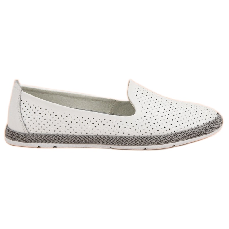 Filippo Leather Lordwork od kože bijela