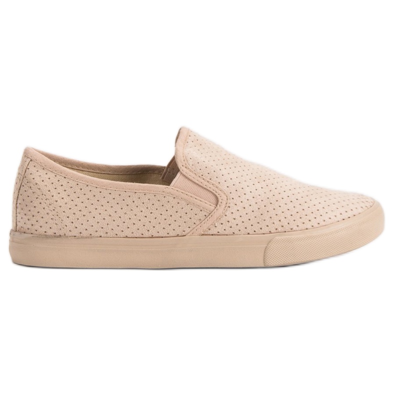 Suede Slip On Tenisice smeđa