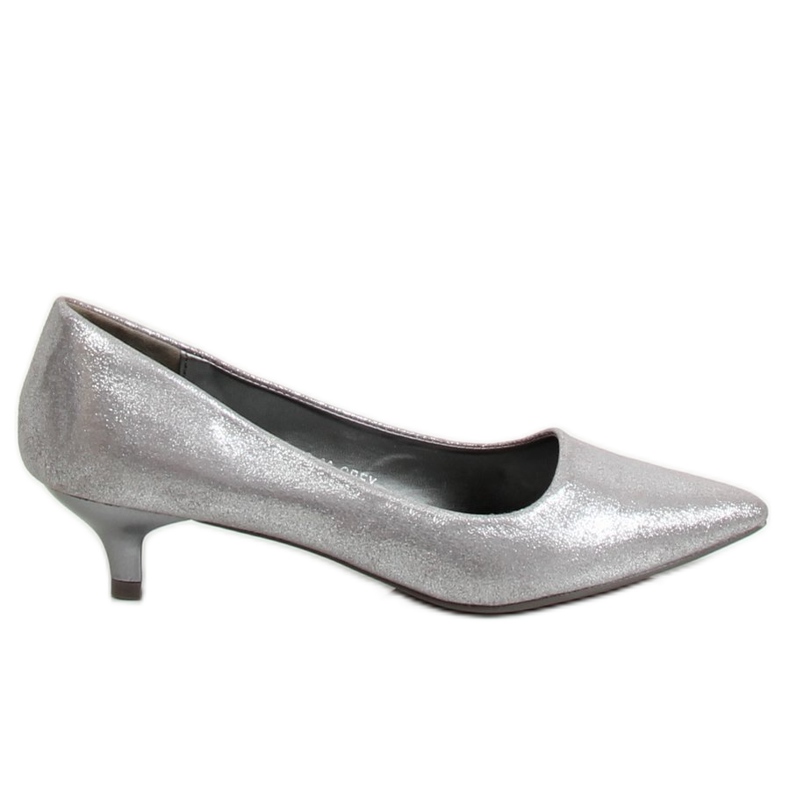 Crpke na niskoj peti srebrne B-36 Grey siva