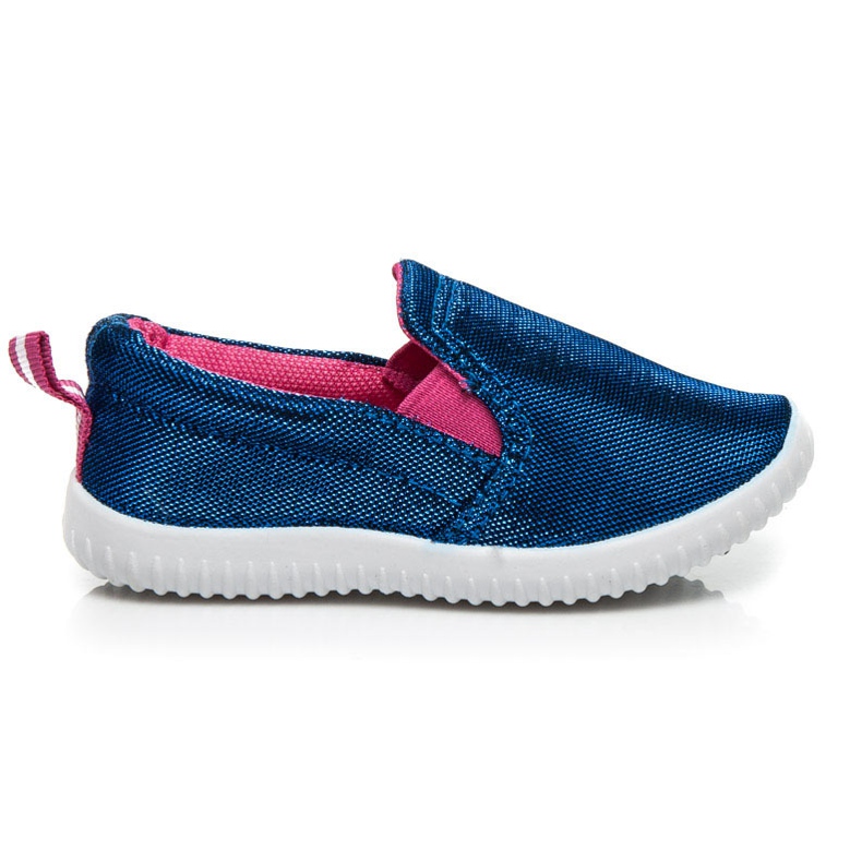 Haker Sjajni klizni ony plava