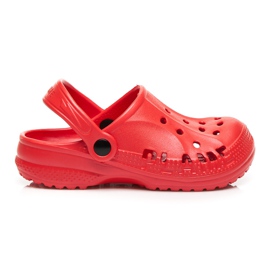 Udobne papuče crvena