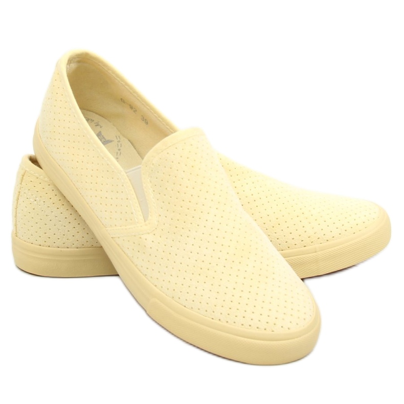Žute slip-on tenisice G-92 Yellow žuta boja