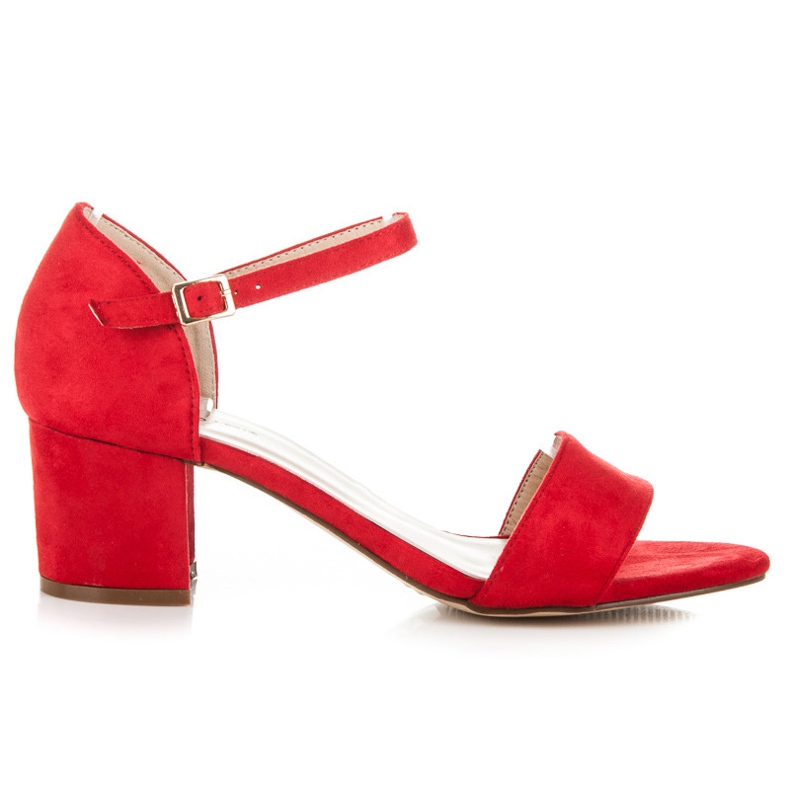 Poti Pati Sandale s kopčom crvena