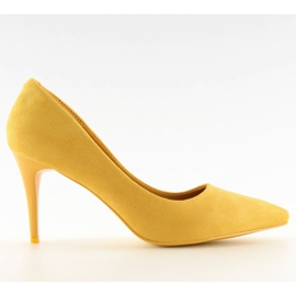 Suede žute cipele LEI-90 Yellow II-GAT žuta boja