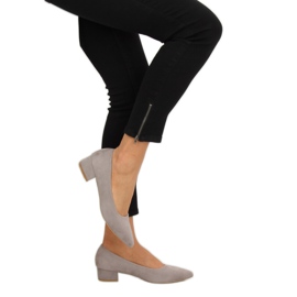 Siva Pumpe s niskim potpeticama siva CC205P Siva