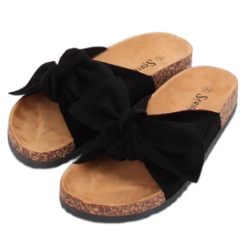 Crna antilop crna CK02P Crne papuče