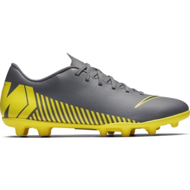 Nike Mercurial Vapor 12 Club Mg M AH7378-070 nogometne cipele crna crna