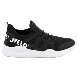 Crne tekstilne sportske cipele crna