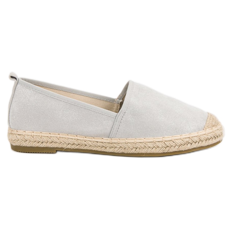 Bestelle Espadrile od antilopa siva