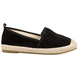 Bestelle Espadrile od antilopa crna