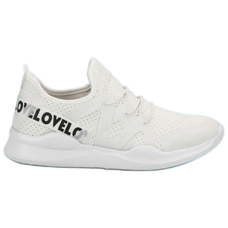 Bijele tekstilne sportske cipele bijela