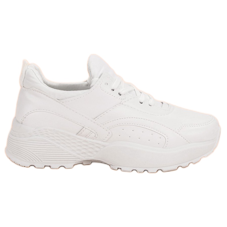 Small Swan Bijele tenisice na platformi bijela