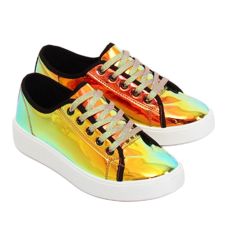 FZ09 Zlatne benzinske tenisice zlatna