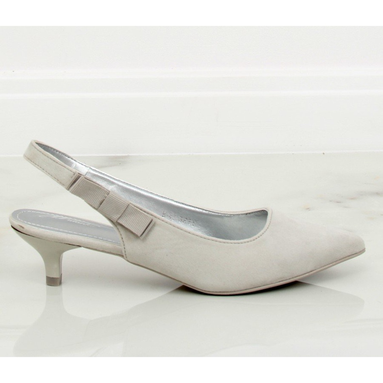 Pumpe sa sivom petom B-43 Siva