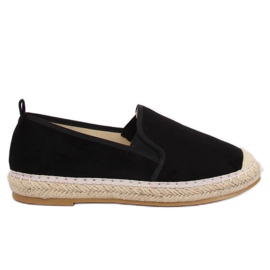 Crne espadrile 1768-11 Crne crna