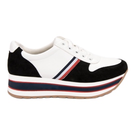 Seastar Modne tenisice bijela crna višebojan