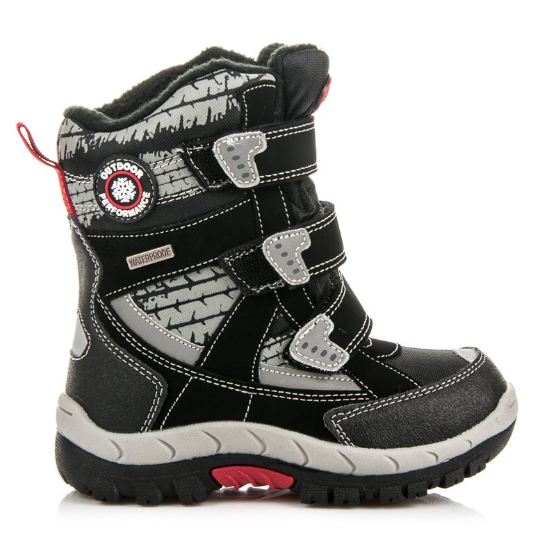 American Club Čizme za dječaka crno