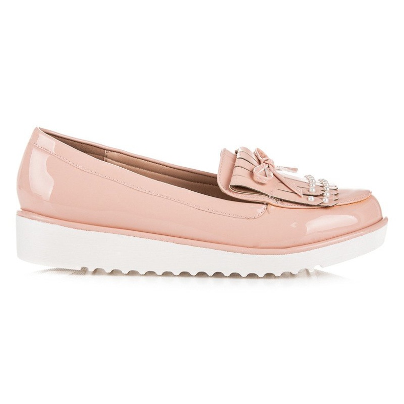 VICES Lakirane cipele u prahu ružičasta