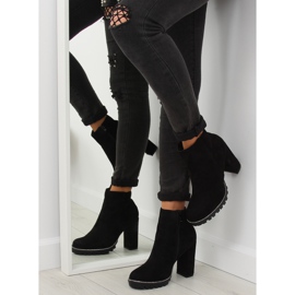 Crna Visoka potpetica crna 58-581 Crna II-GAT crno