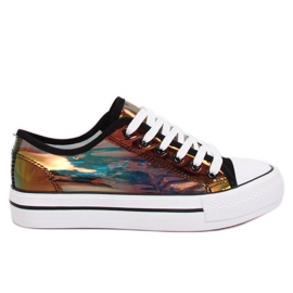 Crne XL19P Crne benzinske tenisice crna