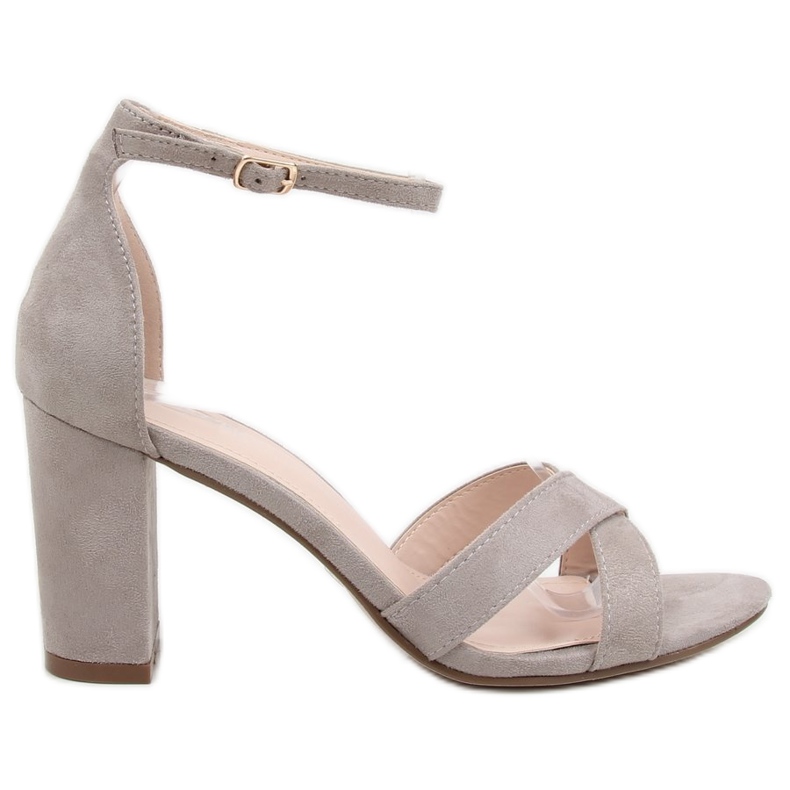 Sandale na sivom stupu NF-40P Siva