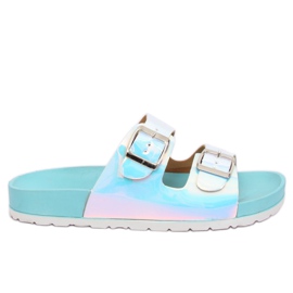 Plave benzinske papuče BG28P Plave plava