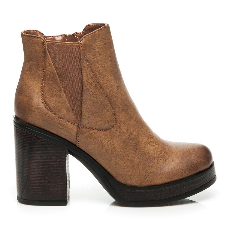 Super Mode Modne ženske čizme smeđa