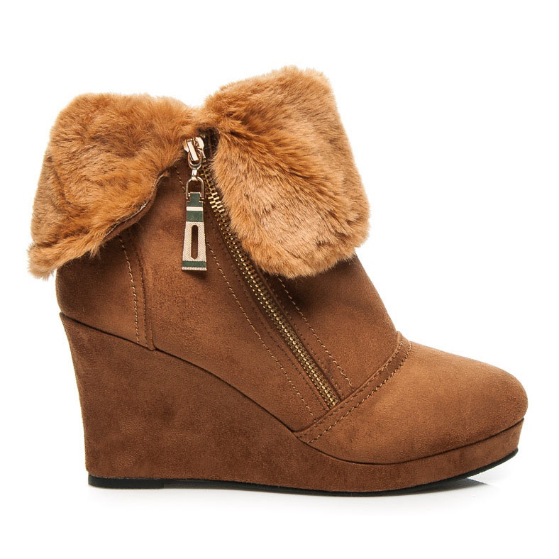 Sergio Todzi Jesenske cipele na klin smeđa